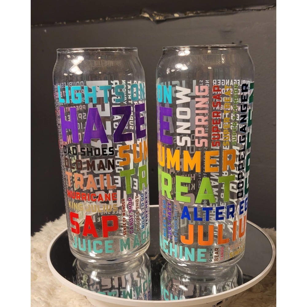 Tree House Brewery Drinking Glasses - Names Of Their Craft Beers